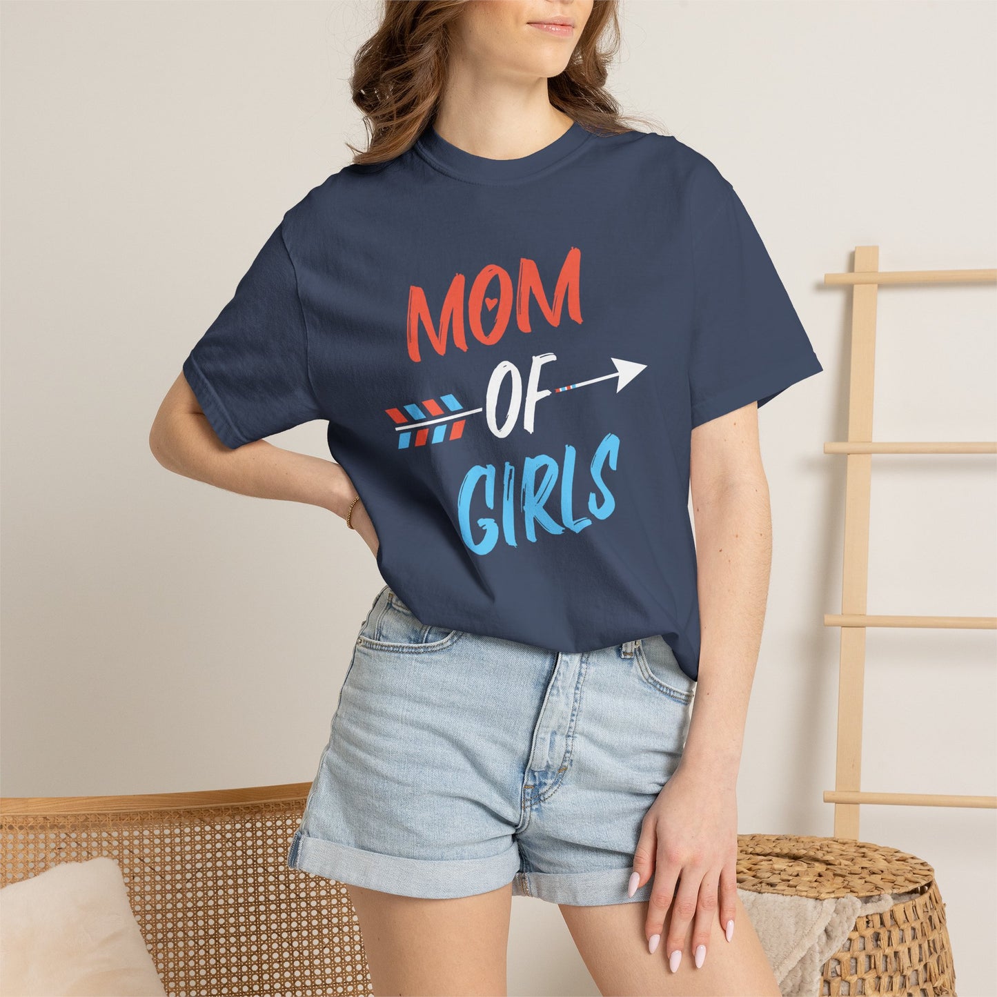 Mom T-shirt Mother's Day Mama Tee Unisex Comfort Colors Garment-Dyed Cotton h17