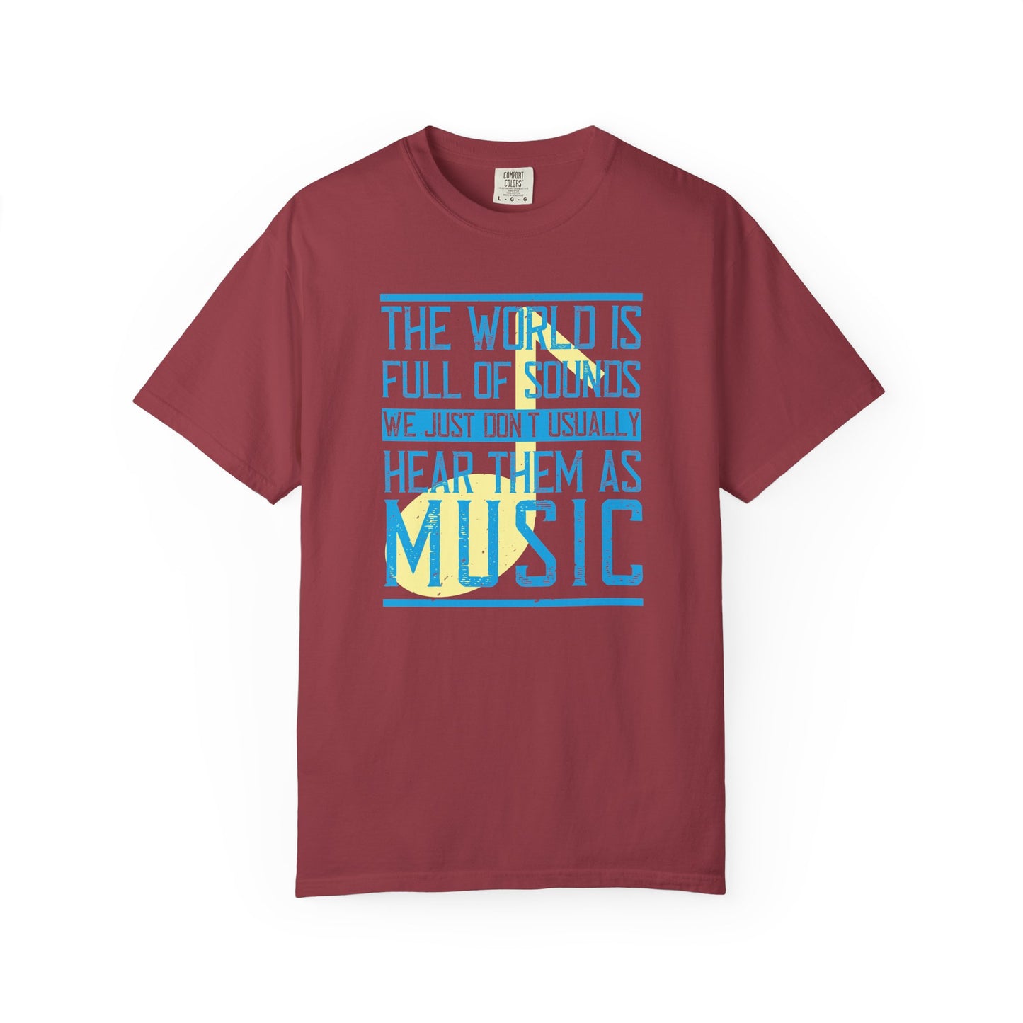Music Graphic Design Unisex Cotton T-shirt m45