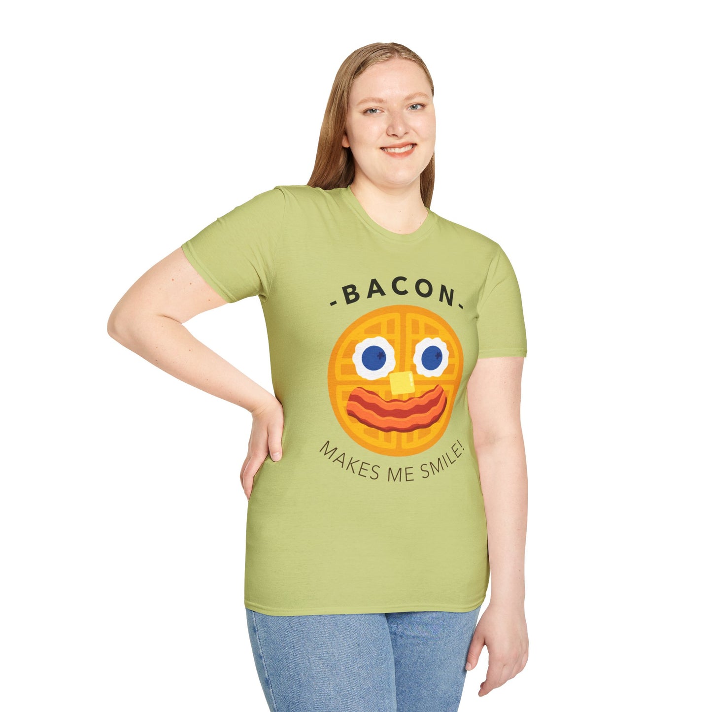 Food Tees, Funny Food T Shirts, Funny T Shirts, Bacon and Egg T Shirt, Egg and Bacon Shirt