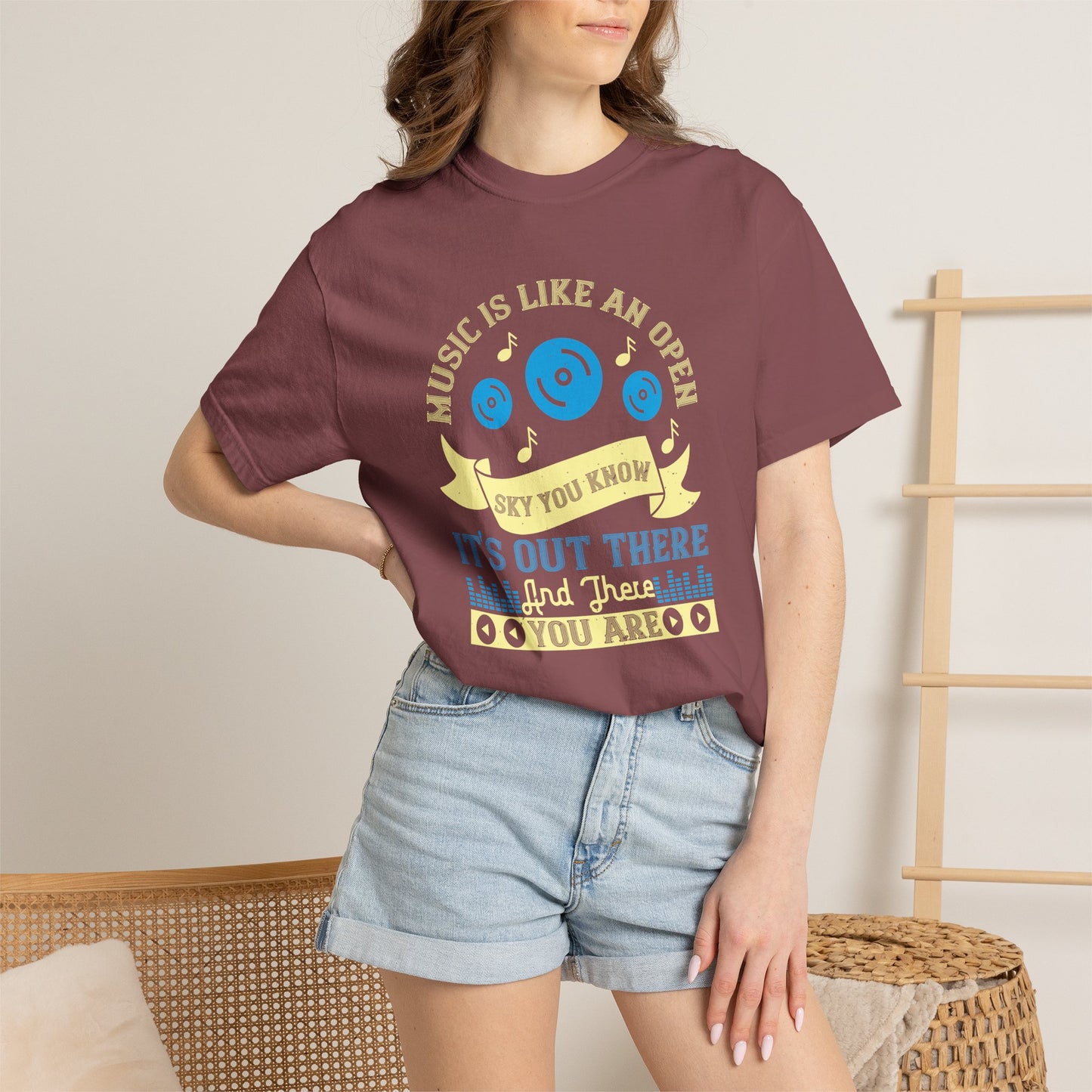 Music Graphic Design Unisex Cotton T-shirt m29
