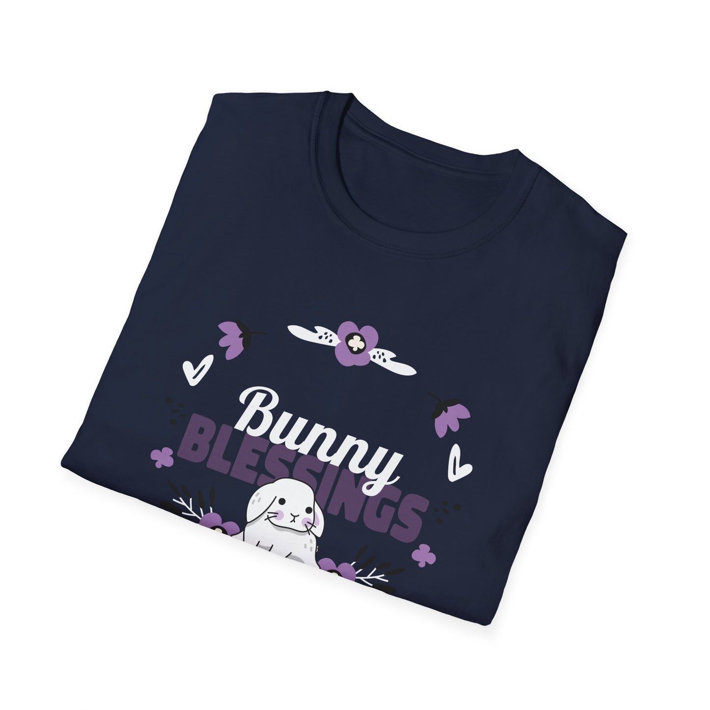 Easter Bunny T-Shirt, Tee Shirt with Easter Signature, T Shirt with Easter Prints, Tee Shirt with Easter Design - 19
