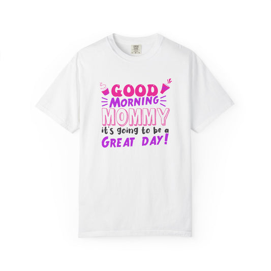 Mom T-shirt Mother's Day Mama Tee Unisex Comfort Colors Garment-Dyed Cotton h41