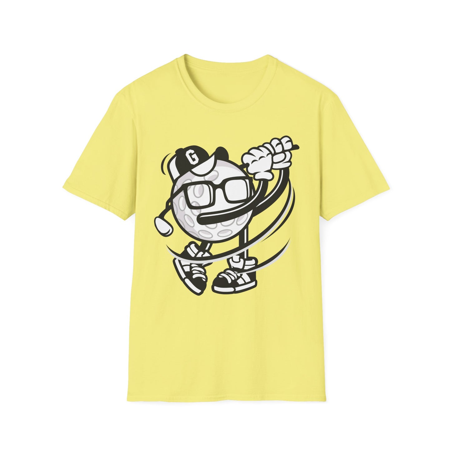 Cartoon T Shirt Animation T Shirt Funny Tee Shirt Gildan Softstyle 64000 Unisex Comfort