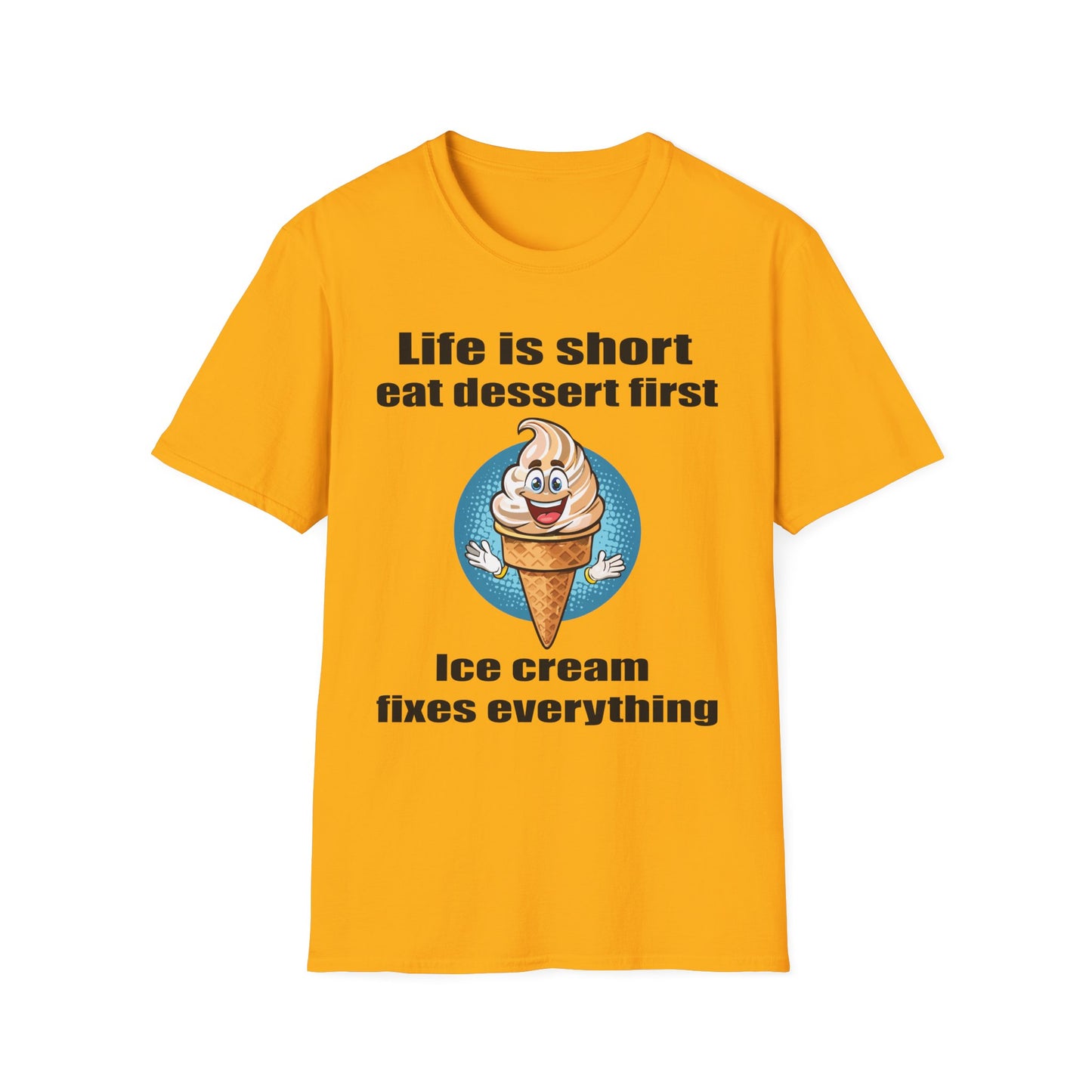 Food Tees, Funny Food T Shirts, Funny T Shirts, Shirt with Food, Junk Food Tees, Shirt with Ice Cream, Ice Cream T-Shirt