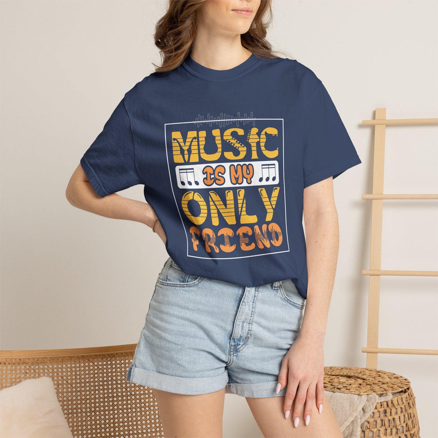 Music Graphic Design Unisex Cotton T-shirt 069