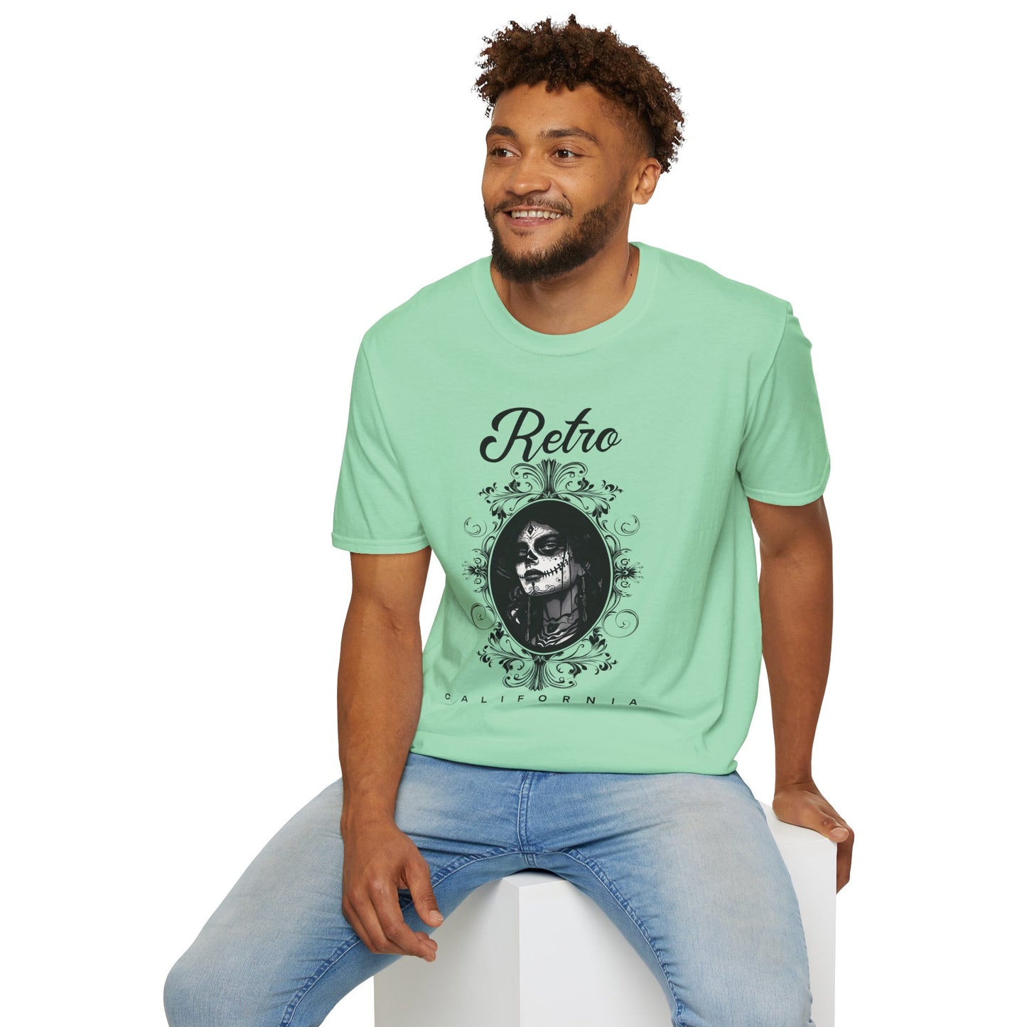 Retro T Shirt, Retro Design Shirt, Retro Art Tee Shirt, T-shirt with Retro Style