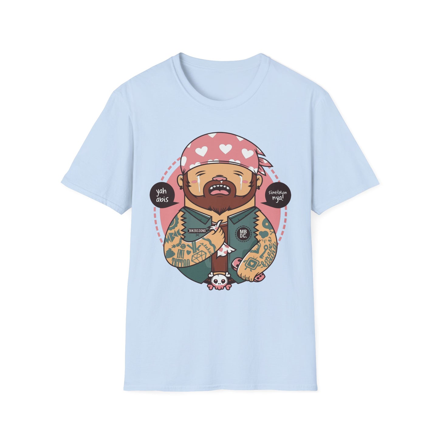 Cartoon Animation T Shirt Unisex Softstyle 100 Percent Ring Spun Cotton Comfort Tee