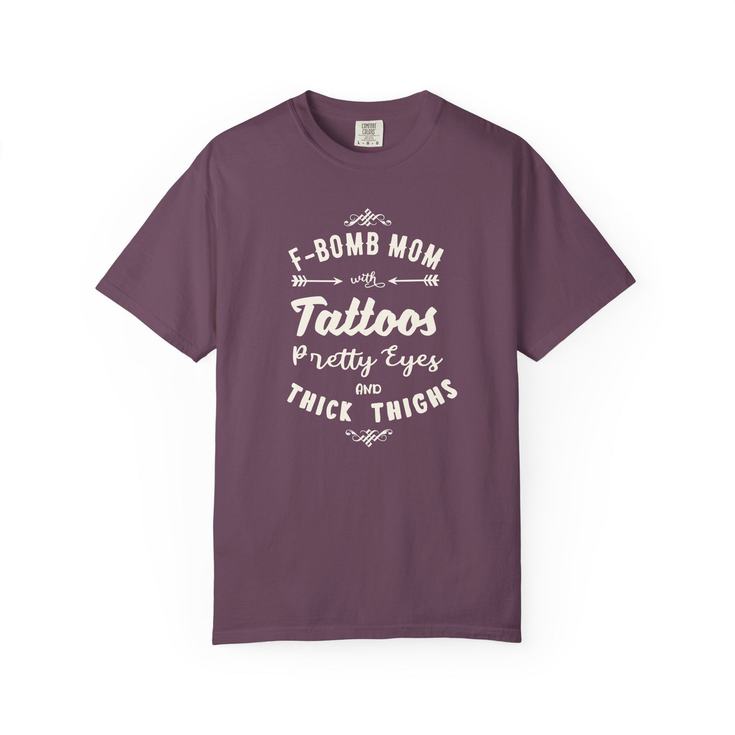 Mom T-shirt Mother's Day Mama Tee Unisex Comfort Colors Garment-Dyed Cotton h37