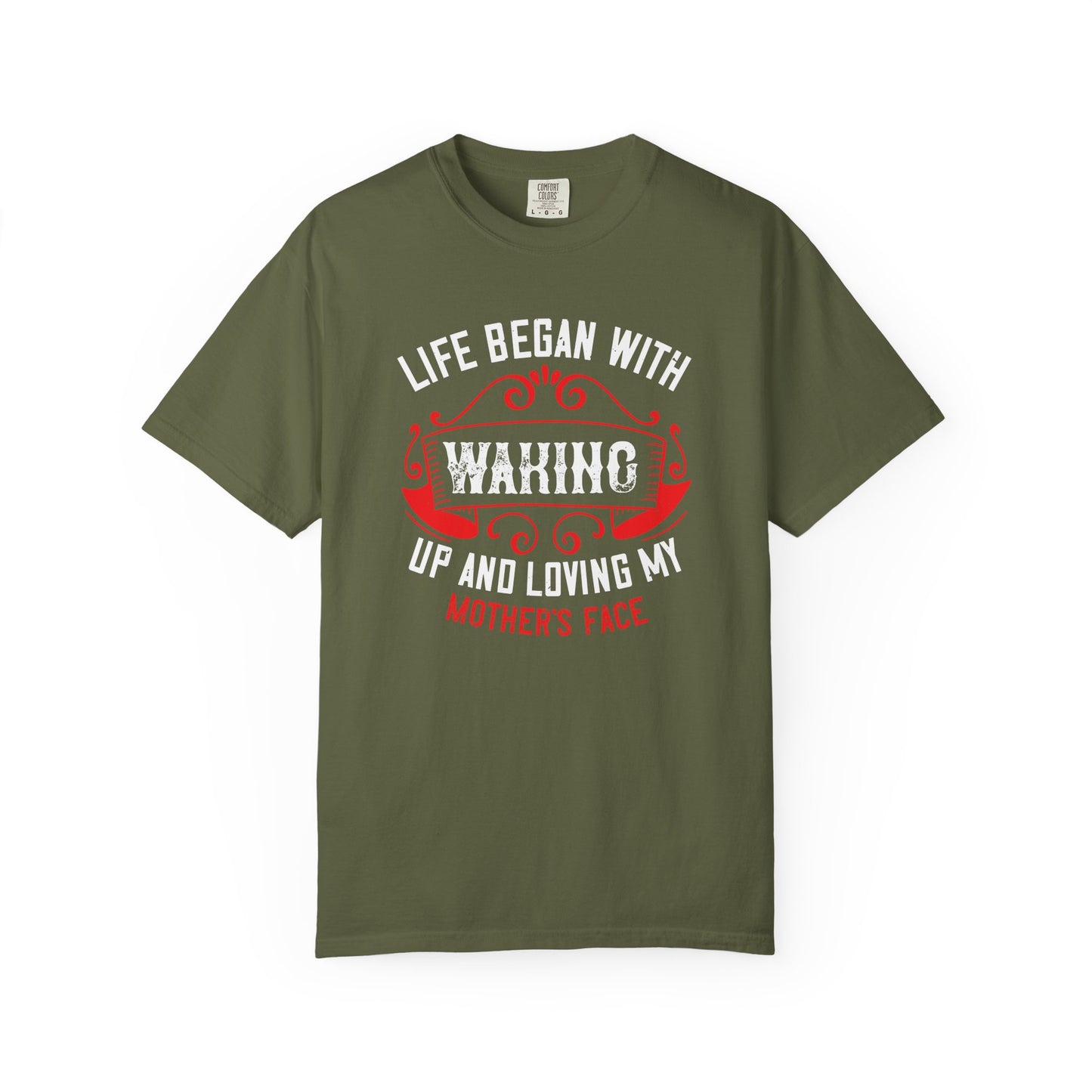 Mom T-shirt Mother Day Mama Tee Unisex Comfort Colors Garment-Dyed Cotton h77