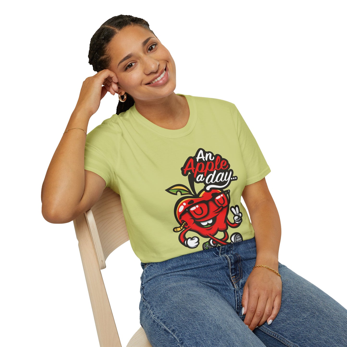 Cartoon T Shirt Animation Tee Funny Tee Unisex Softstyle Cotton Shirt Gildan Softstyle 64000