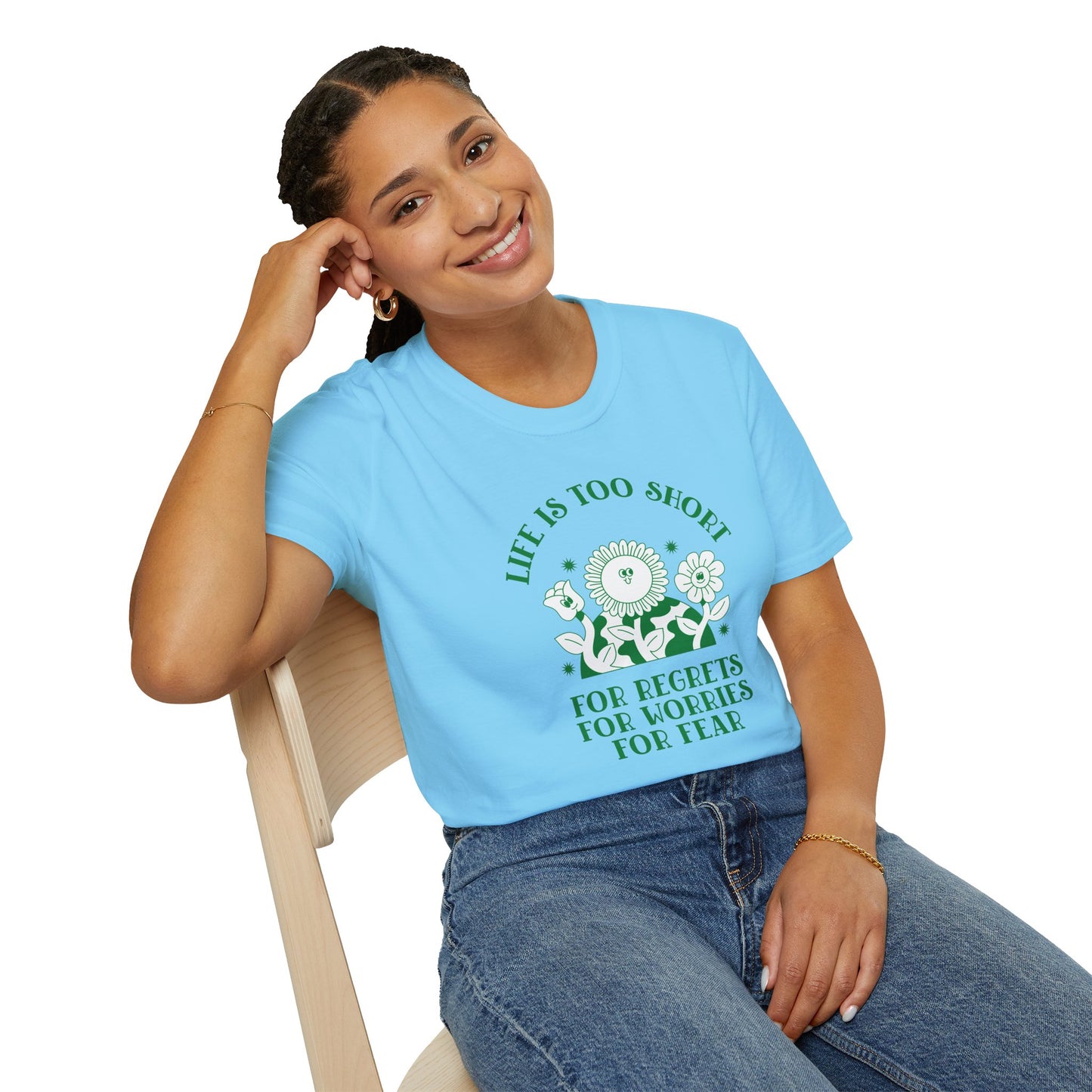 Positive Slogan T-Shirts, T-Shirts with Positive Words, Tee Shirt with Good Quotes - 46