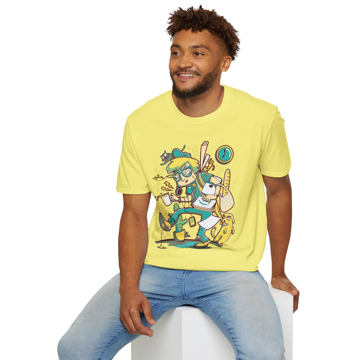 Cartoon T-Shirt, Animation T-Shirt, Funny Tee Shirt - 74