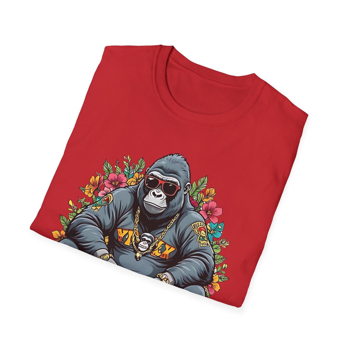 Animals Tees, Funny Animals Shirt, T Shirts with Funny Animals, T-Shirt with Gorilla, Monkey Tees