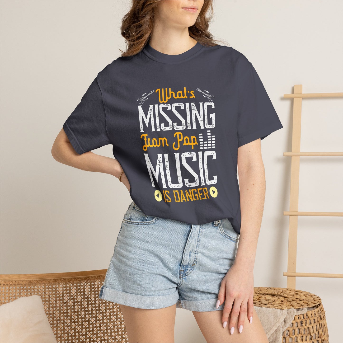 Music Graphic Design Unisex Cotton T-shirt m48