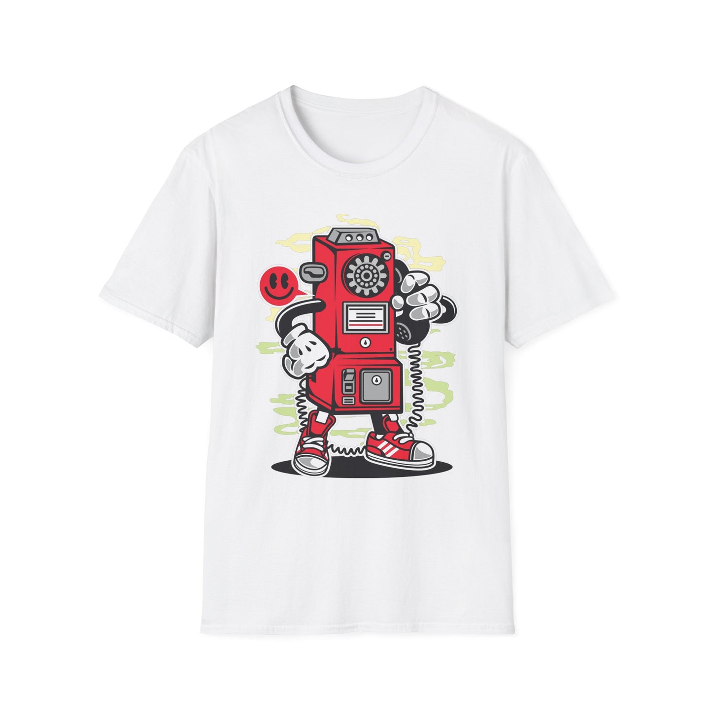 Cartoon T Shirt Animation T Shirt Funny Graphic Tee Softstyle 64000 Unisex Short Sleeve