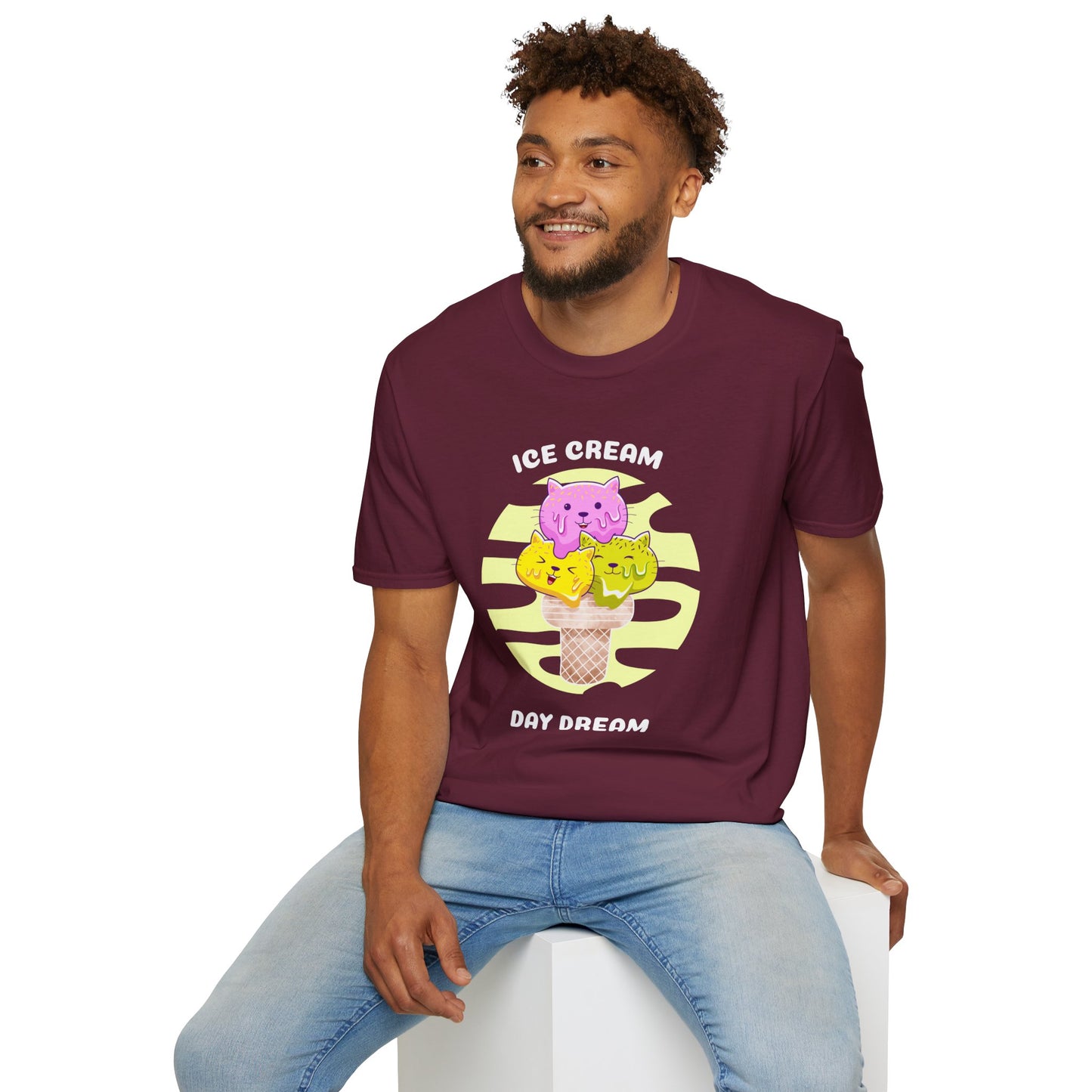Food Tees, Funny Food T Shirts, Funny T Shirts, Shirt with Food, Junk Food Tees, Shirt with Ice Cream, Ice Cream T-Shirt