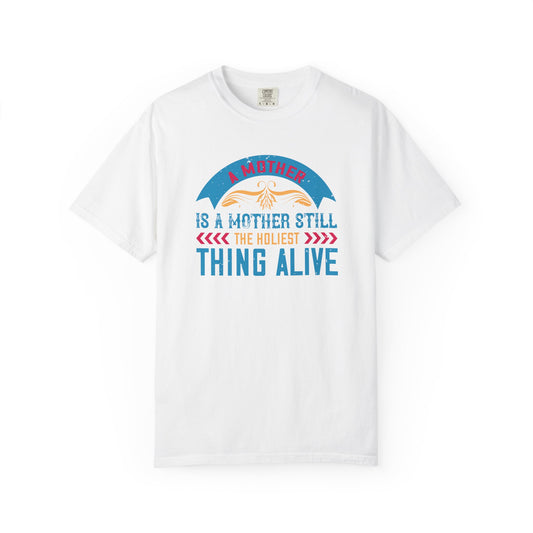 Mom T-shirt Mother Day Mama Tee Unisex Comfort Colors Garment-Dyed Cotton h52