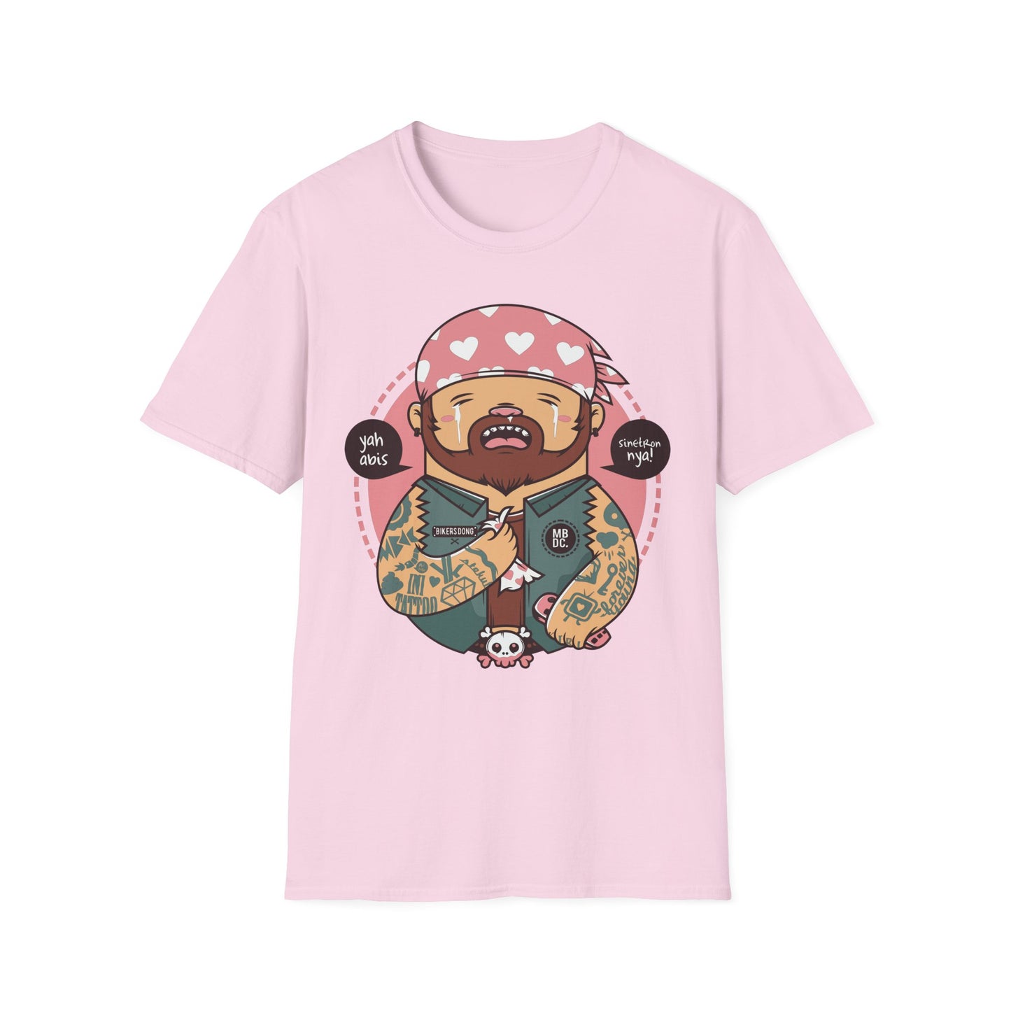 Cartoon Animation T Shirt Unisex Softstyle 100 Percent Ring Spun Cotton Comfort Tee