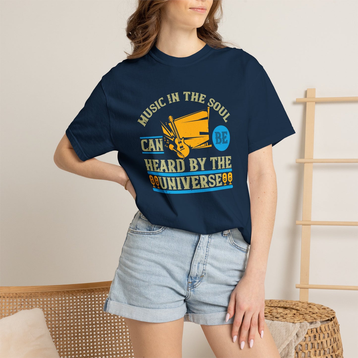 Music Graphic Design Unisex Cotton T-shirt m25
