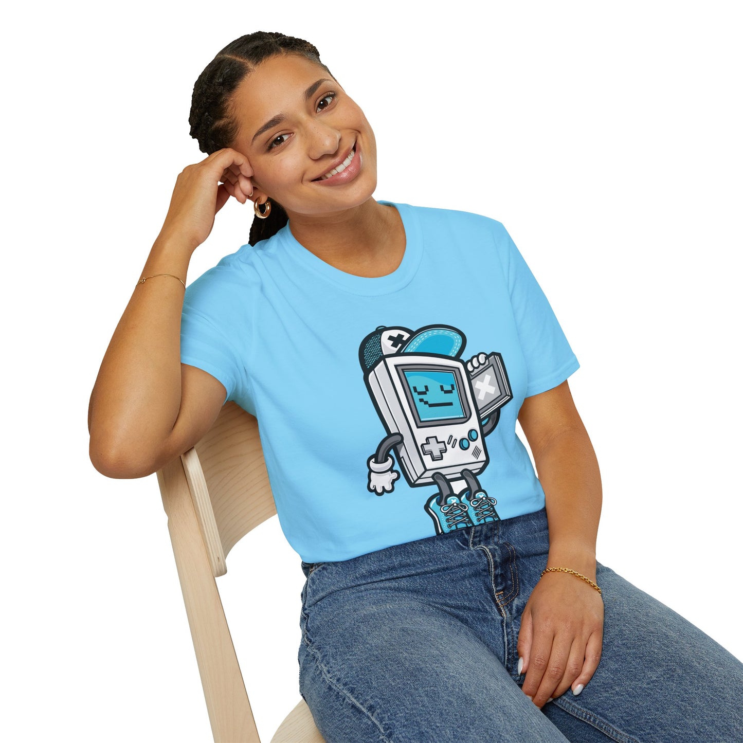 Cartoon Animation T Shirt Funny Tee Unisex Softstyle Gildan 64000 Cotton Tee Everyday Wear 87