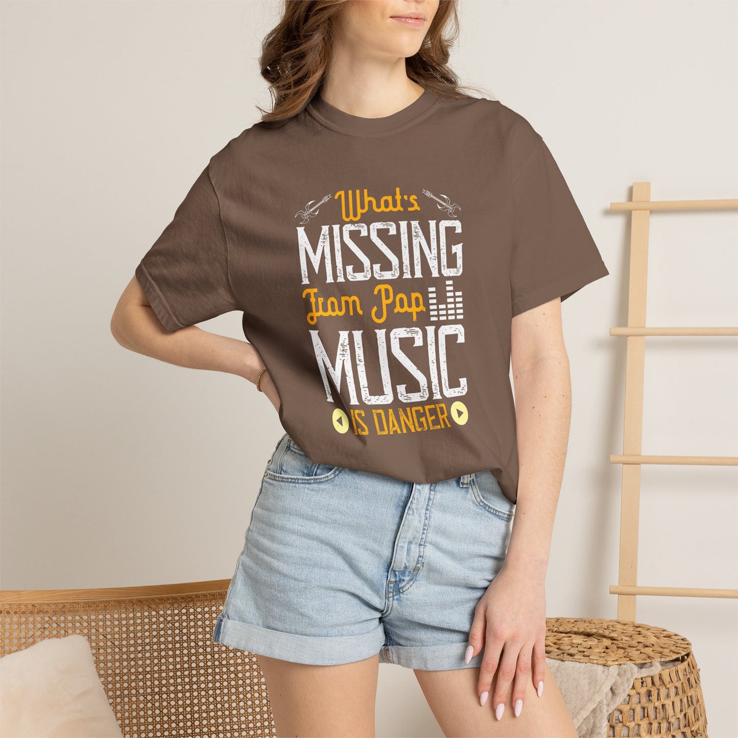 Music Graphic Design Unisex Cotton T-shirt m48