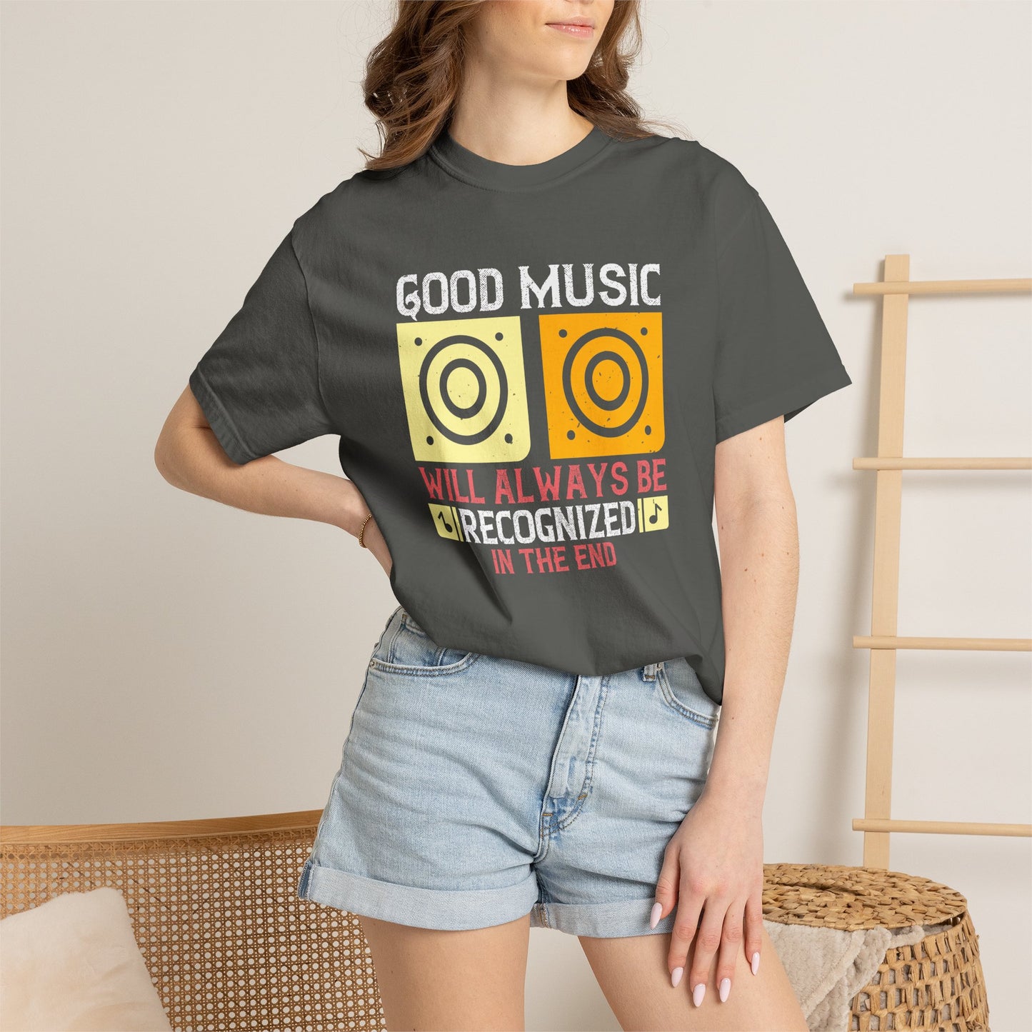 Music Graphic Design Unisex Cotton T-shirt m2