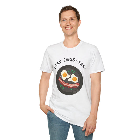 Food Tees, Funny Food T Shirts, Funny T Shirts, Bacon and Egg T Shirt, Egg and Bacon Shirt