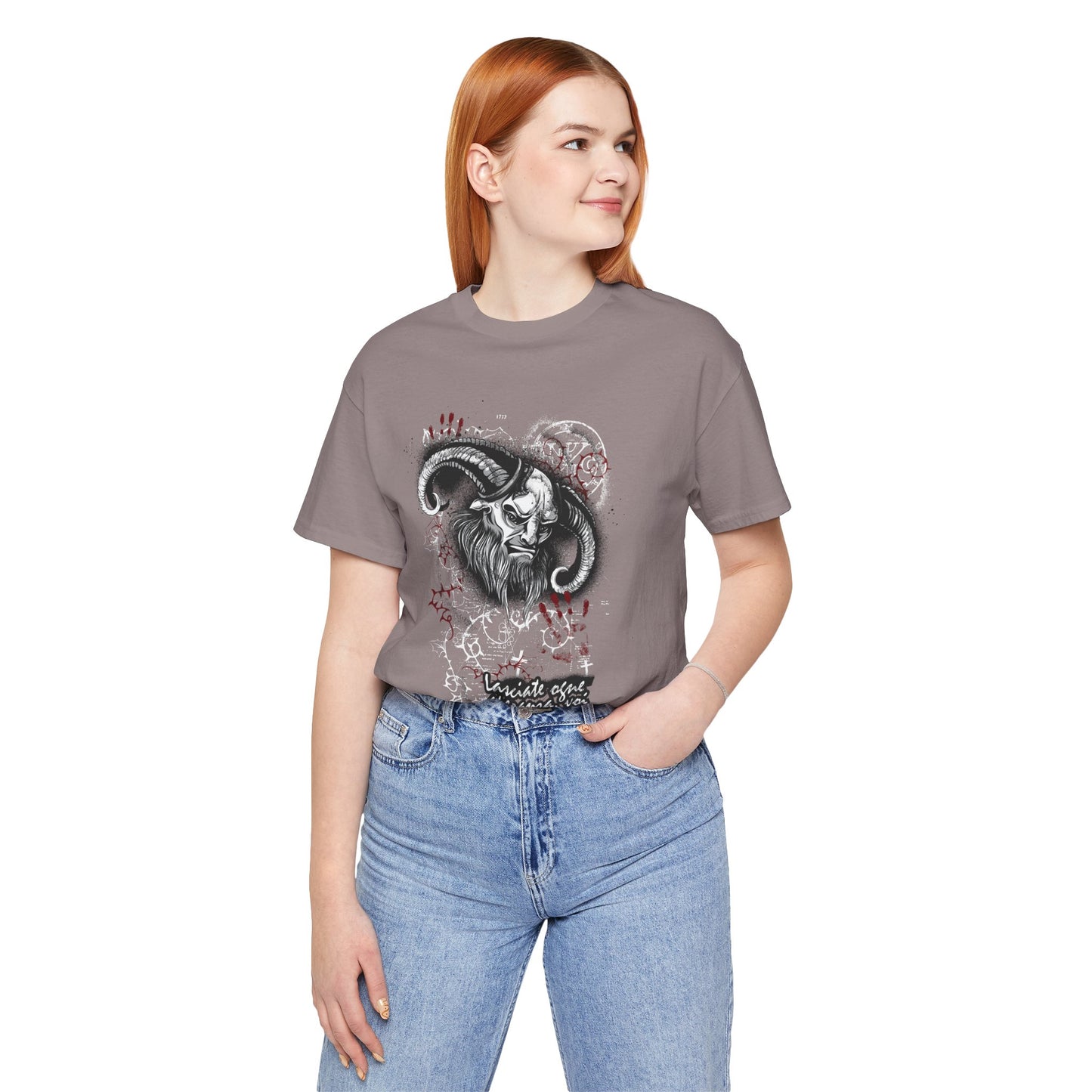 Gothic Graphic Unisex Cotton T-Shirt r14