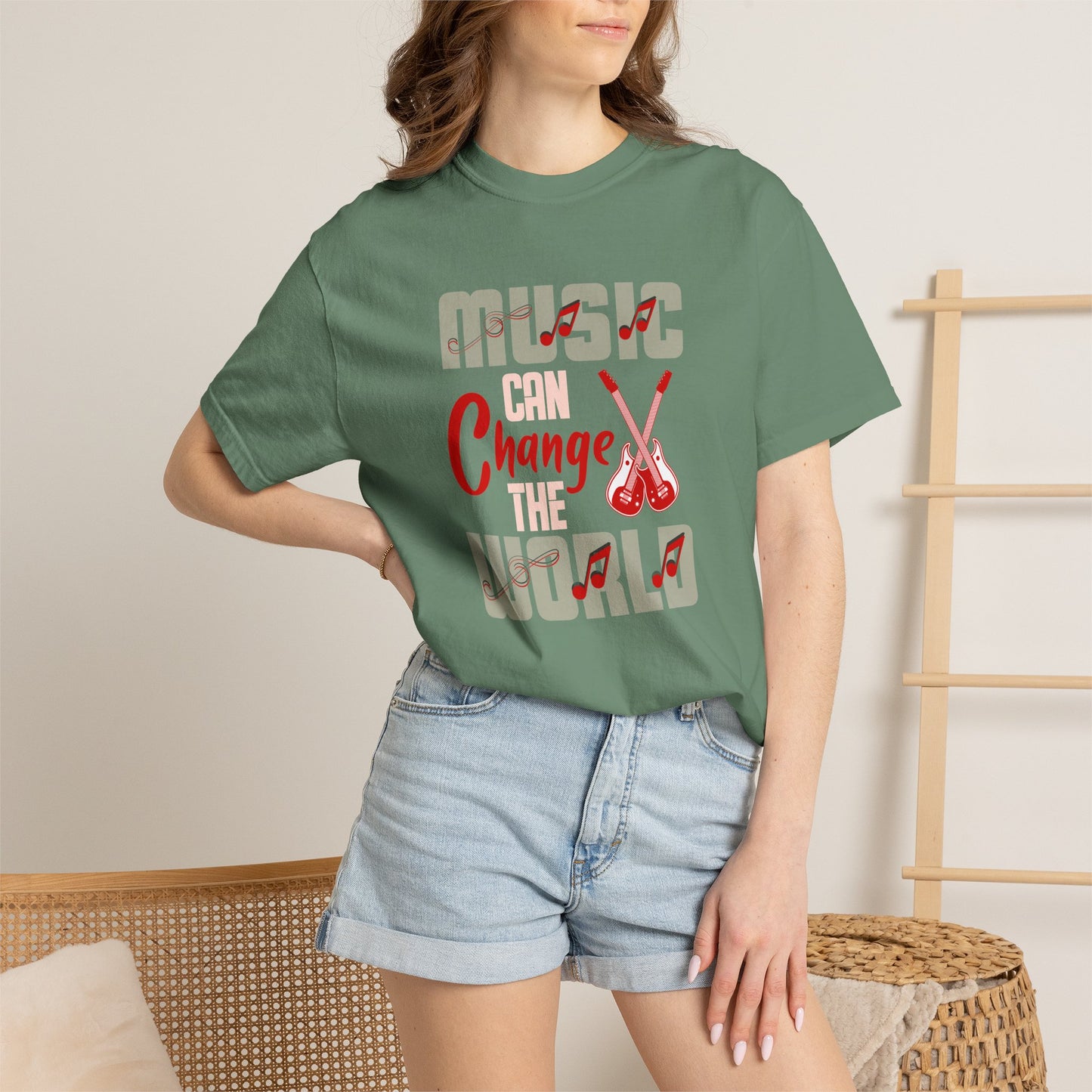 Music Graphic Design Unisex Cotton T-shirt 062