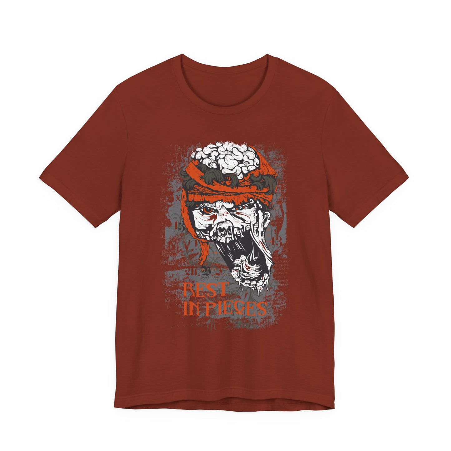 Skull Graphic Unisex Cotton T-Shirt r10