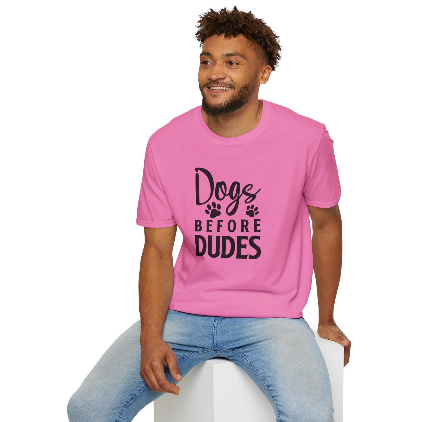 Dog Slogan T Shirts Funny Quotes Tee Unisex Softstyle Cotton Tee 100 Percent Ring Spun