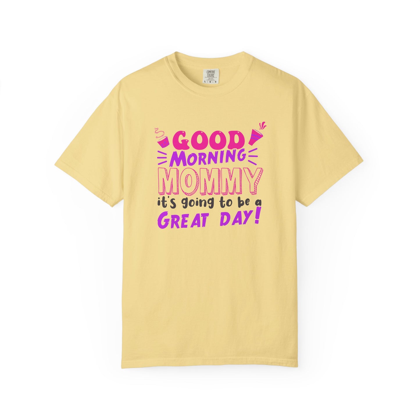 Mom T-shirt Mother's Day Mama Tee Unisex Comfort Colors Garment-Dyed Cotton h41