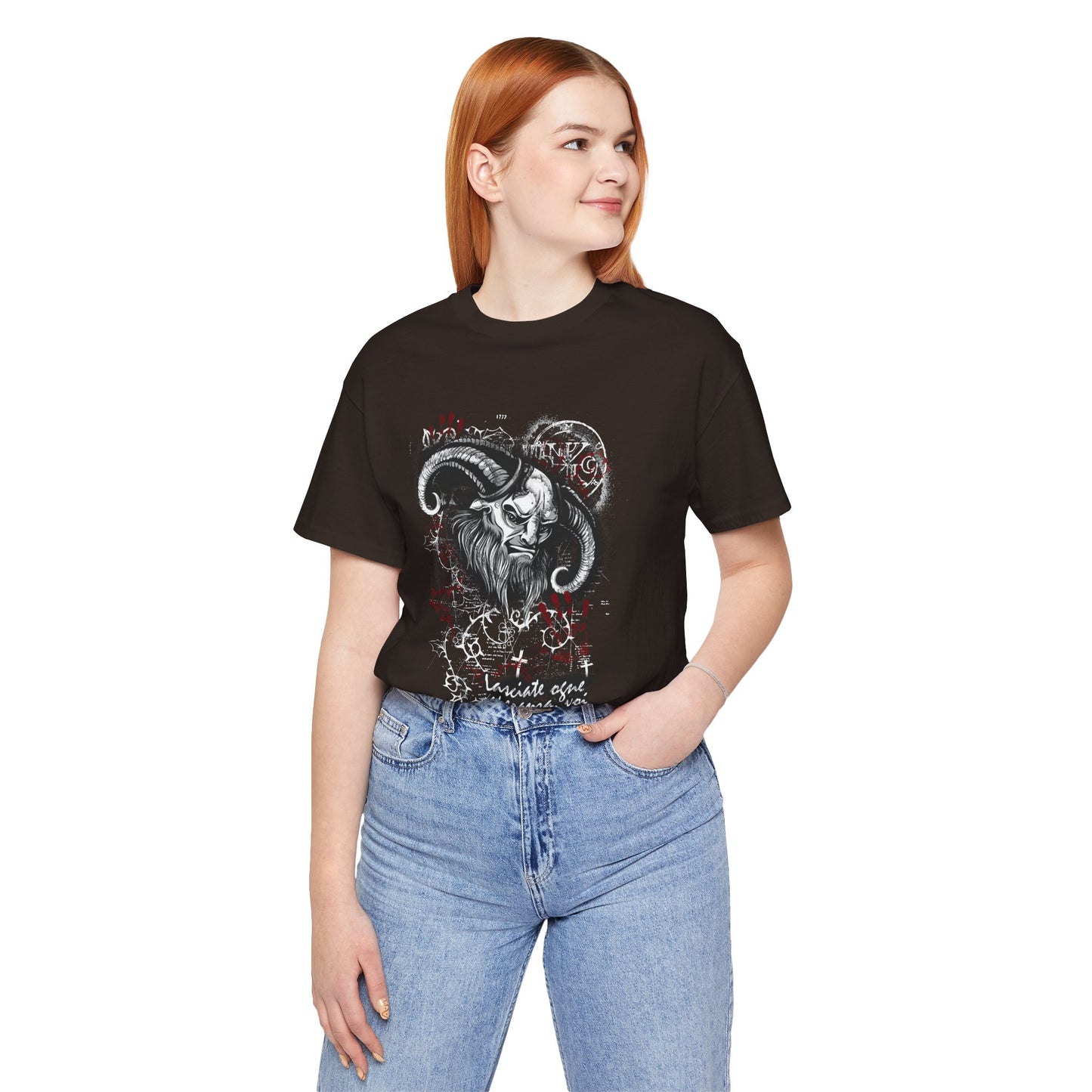 Gothic Graphic Unisex Cotton T-Shirt r14
