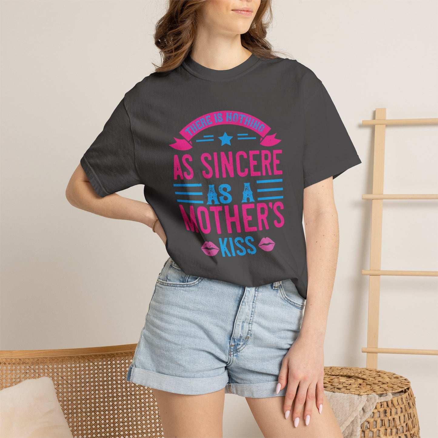 Mom T-shirt Mother Day Mama Tee Unisex Comfort Colors Garment-Dyed Cotton h97