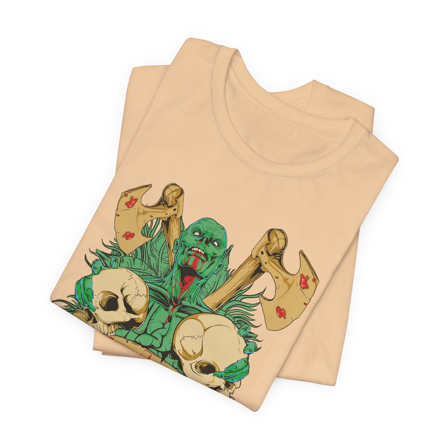 Cthulhu Skull Axes Testimony Tee Lovecraft Horror Mythos Shirt Art-42