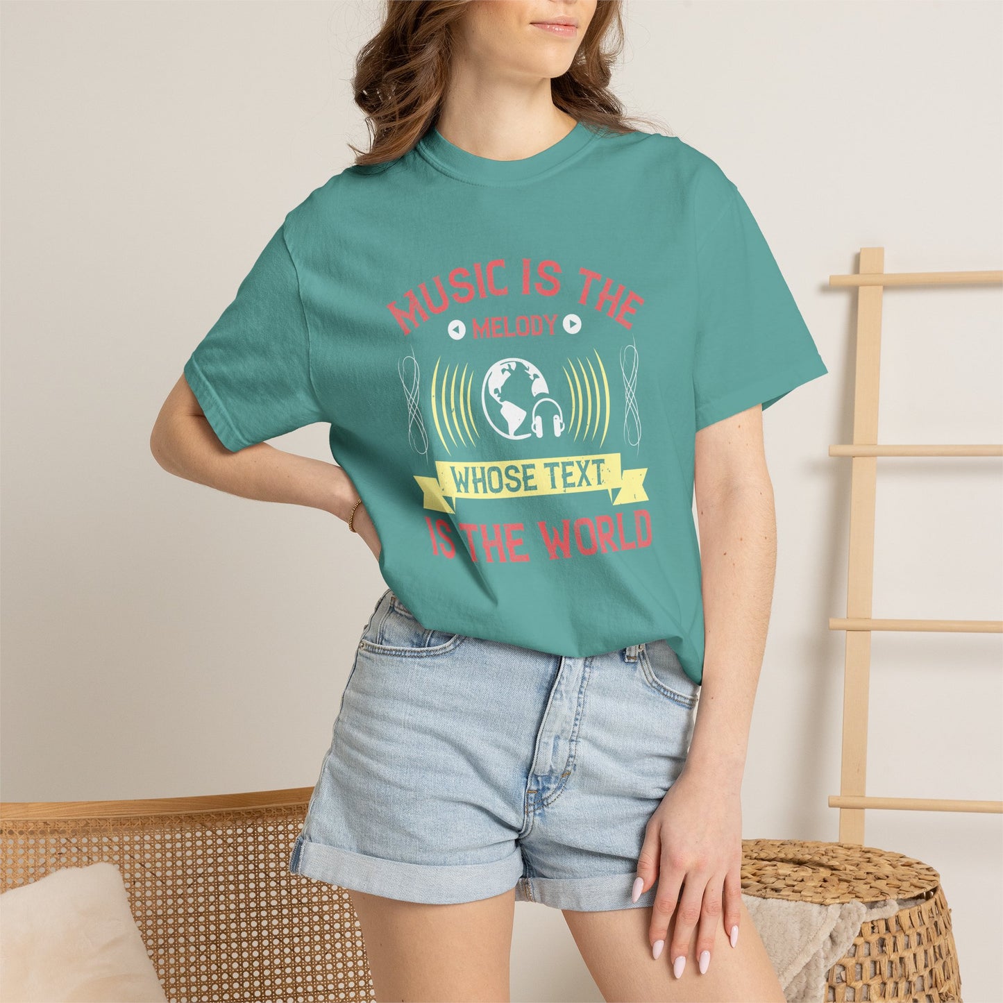 Music Graphic Design Unisex Cotton T-shirt m33