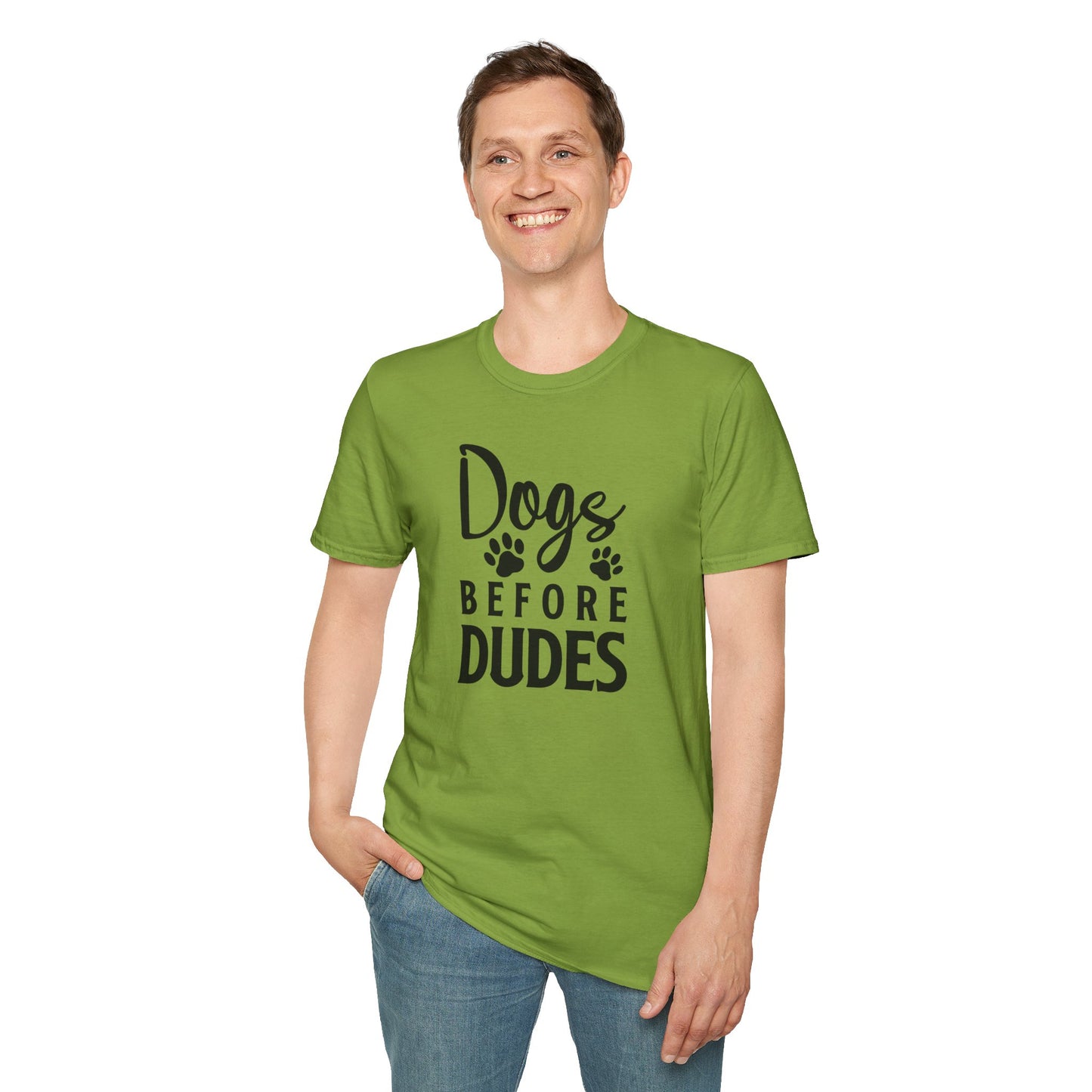 Dog Slogan T Shirts Funny Quotes Tee Unisex Softstyle Cotton Tee 100 Percent Ring Spun