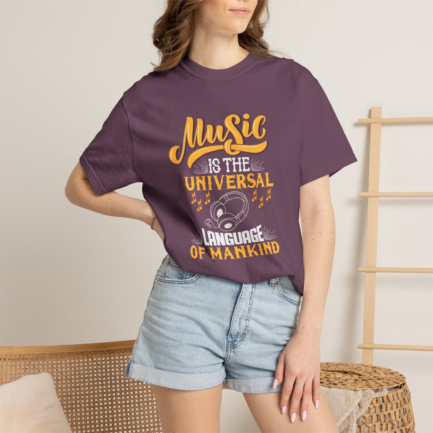 Music Graphic Design Unisex Cotton T-shirt 063