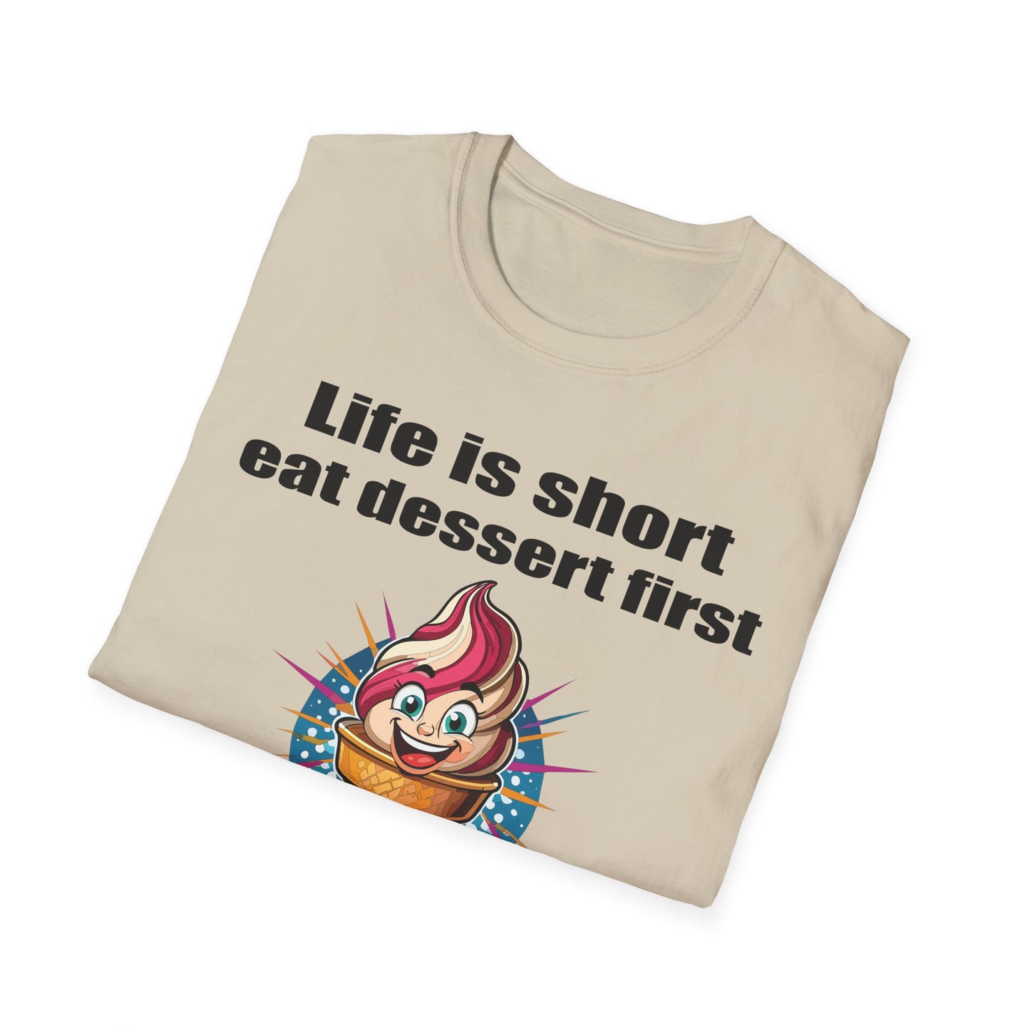 Food Tees, Funny Food T Shirts, Funny T Shirts, Shirt with Food, Junk Food Tees, Shirt with Ice Cream, Ice Cream T-Shirt