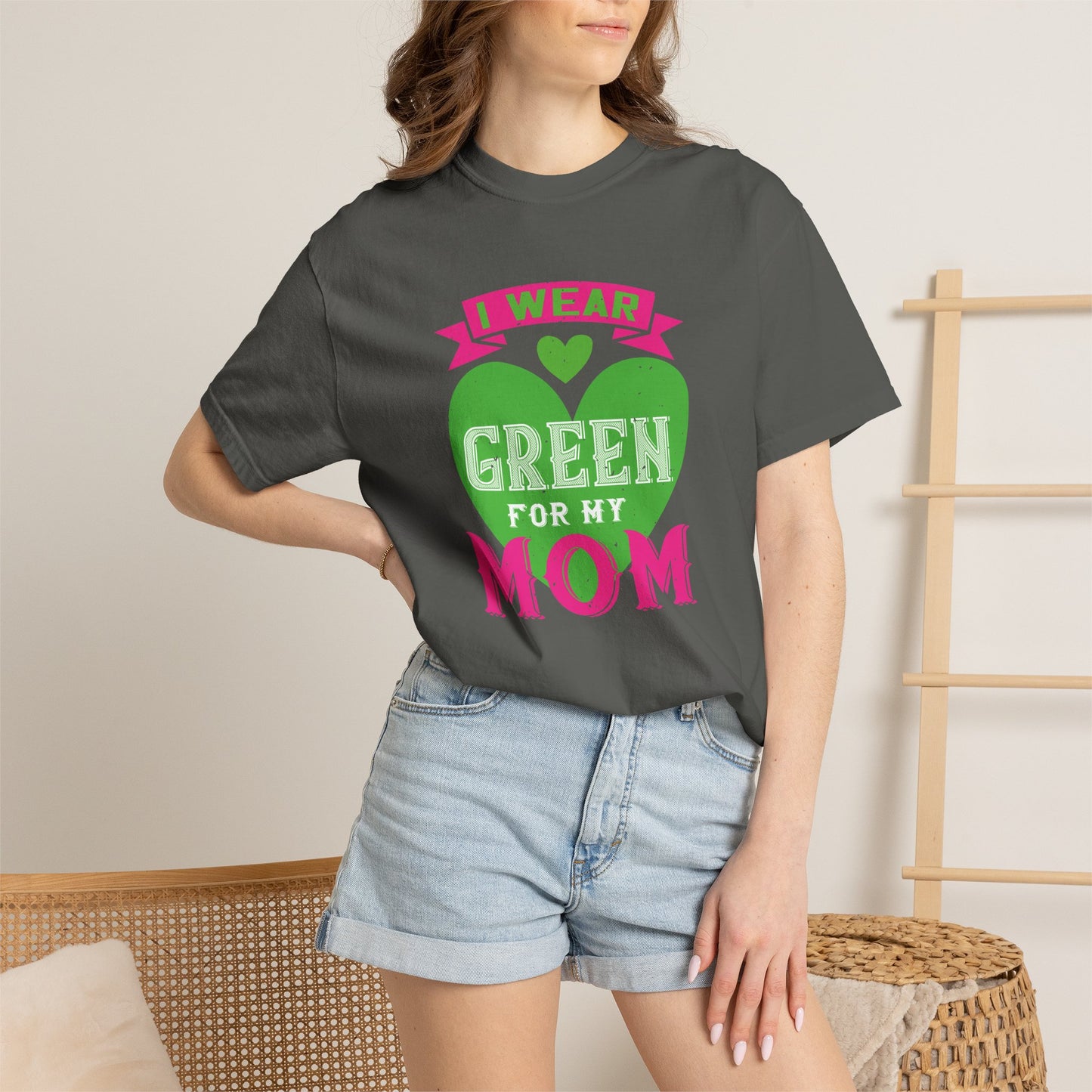 Mom T-shirt Mother Day Mama Tee Unisex Comfort Colors Garment-Dyed Cotton h75