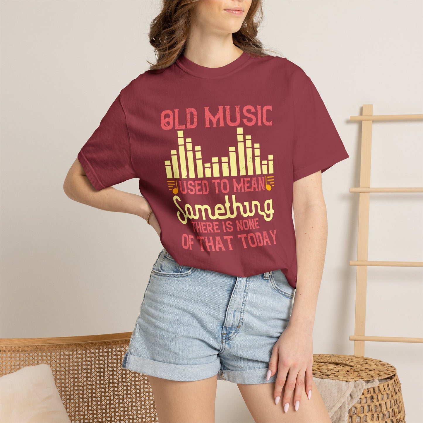 Music Graphic Design Unisex Cotton T-shirt  m39