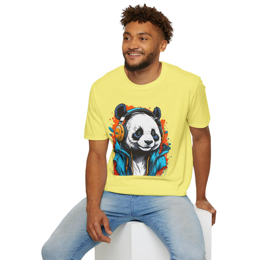 Animals Tees, Funny Animals Shirt, T Shirts with Funny Animals, T-Shirt with Panda, Panda Tees
