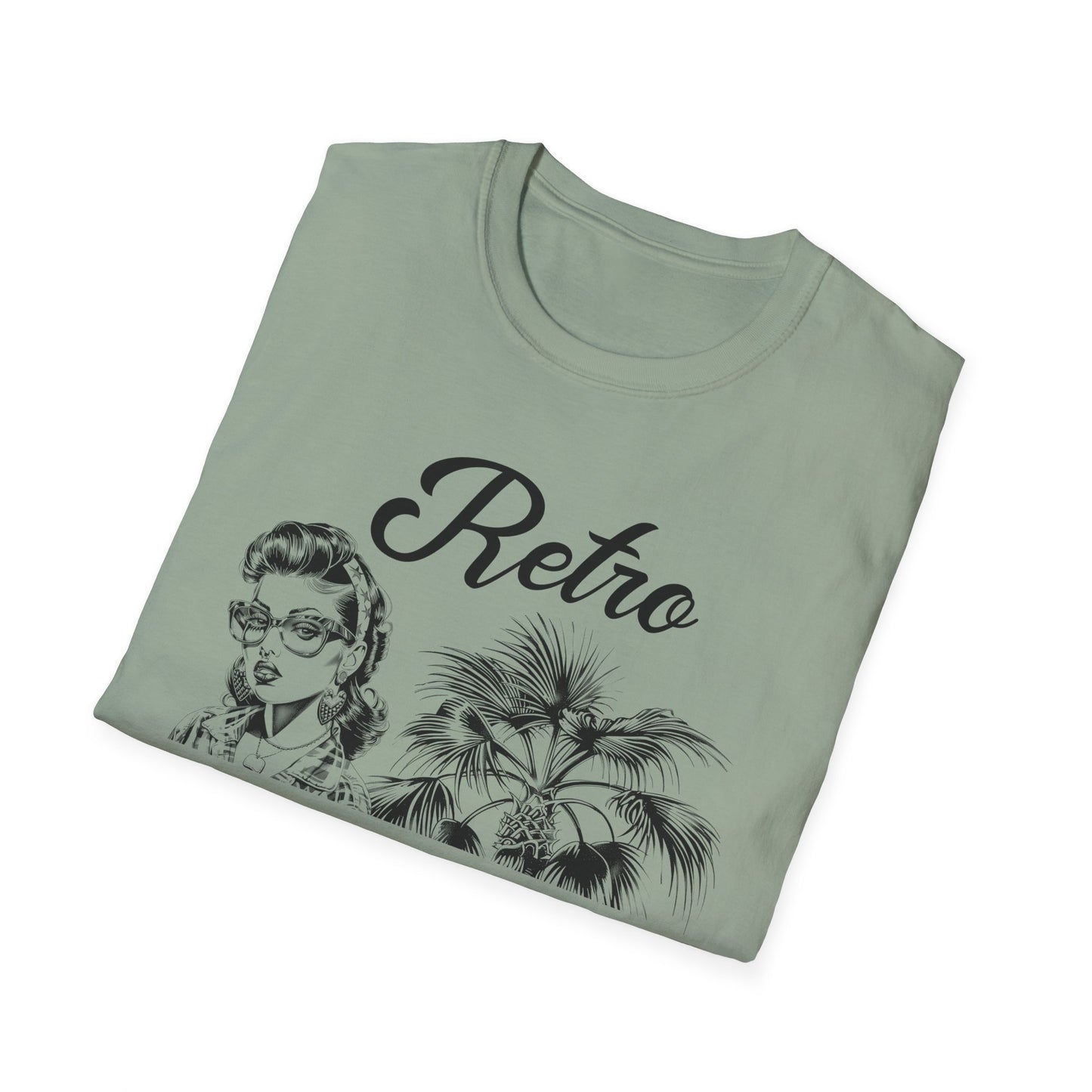 Retro T Shirt, Retro Design Shirt, Retro Art Tee Shirt, T-shirt with Retro Style