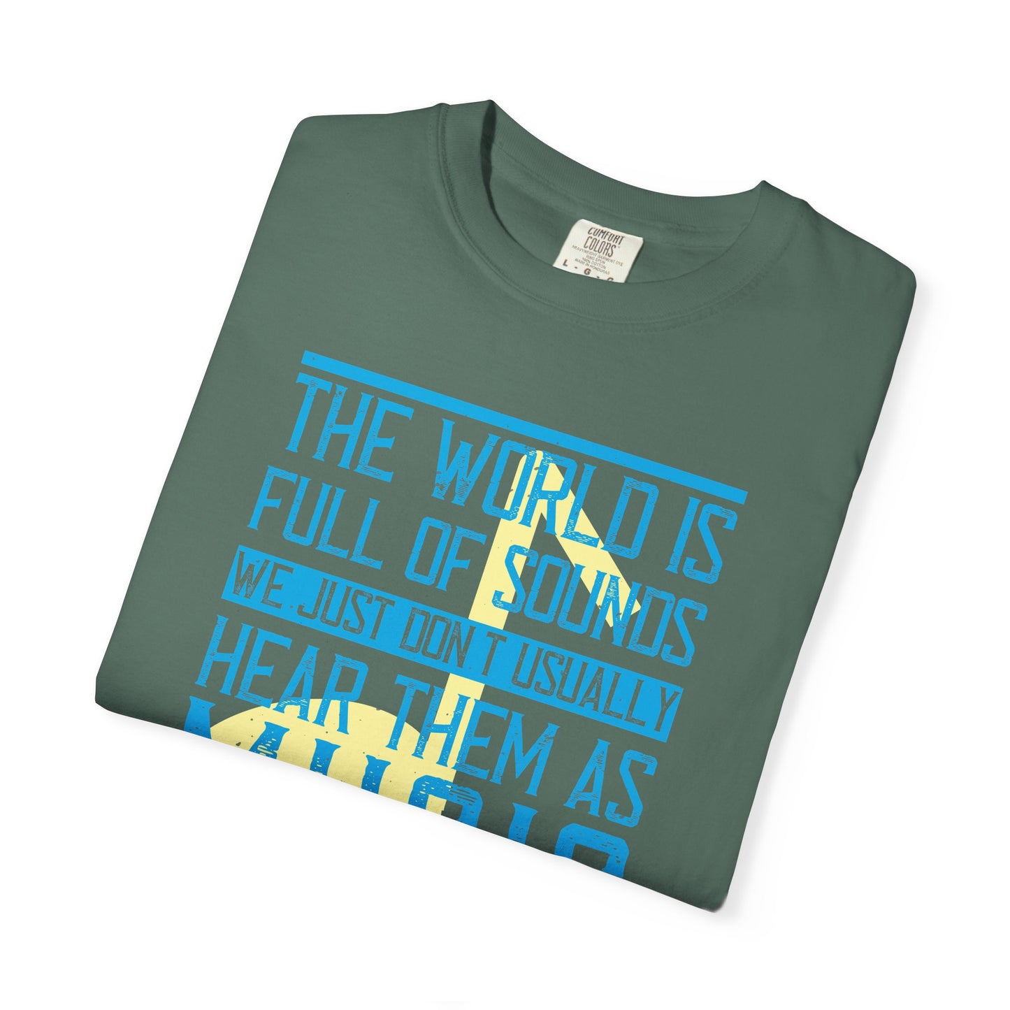 Music Graphic Design Unisex Cotton T-shirt m45