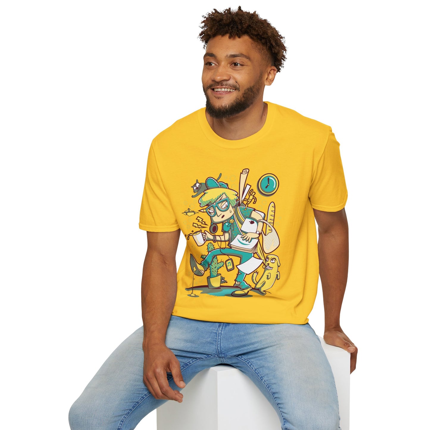 Cartoon T-Shirt, Animation T-Shirt, Funny Tee Shirt - 74