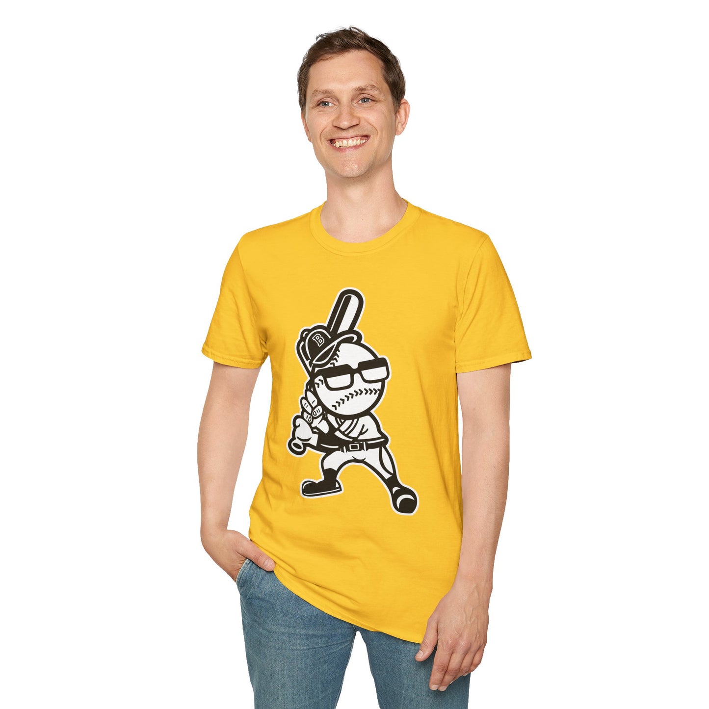 Cartoon T Shirt Animation T Shirt Funny Tee Shirt Gildan Softstyle 64000 Unisex Comfort