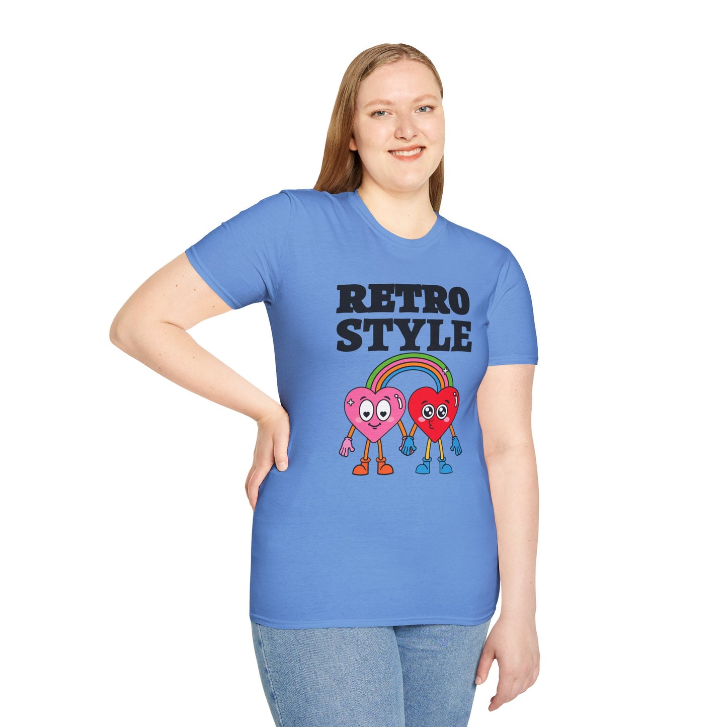 Retro T Shirt, Retro Design Shirt, Retro Art Tee Shirt, T-shirt with Retro Style