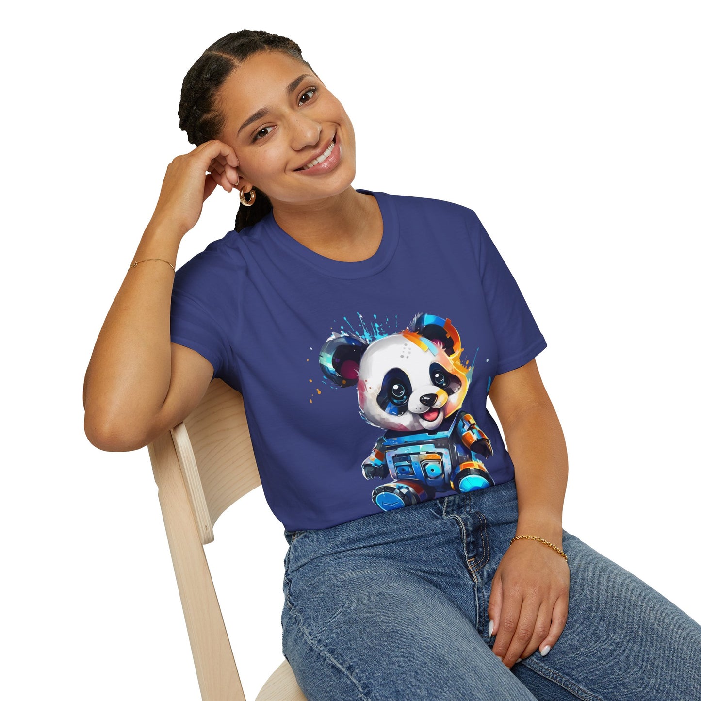 Animals Tees, Funny Animals Shirt, T Shirts with Funny Animals, T-Shirt with Panda, Panda Tees