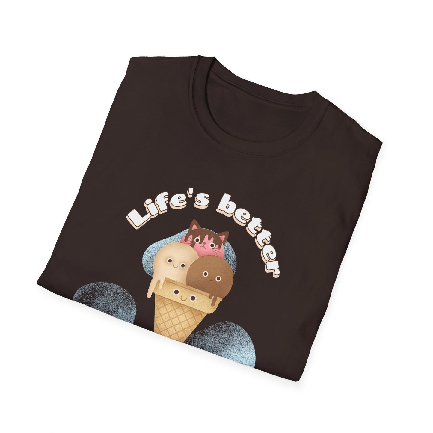 Food Tees, Funny Food T Shirts, Funny T Shirts, Shirt with Food, Junk Food Tees, Shirt with Ice Cream, Ice Cream T-Shirt