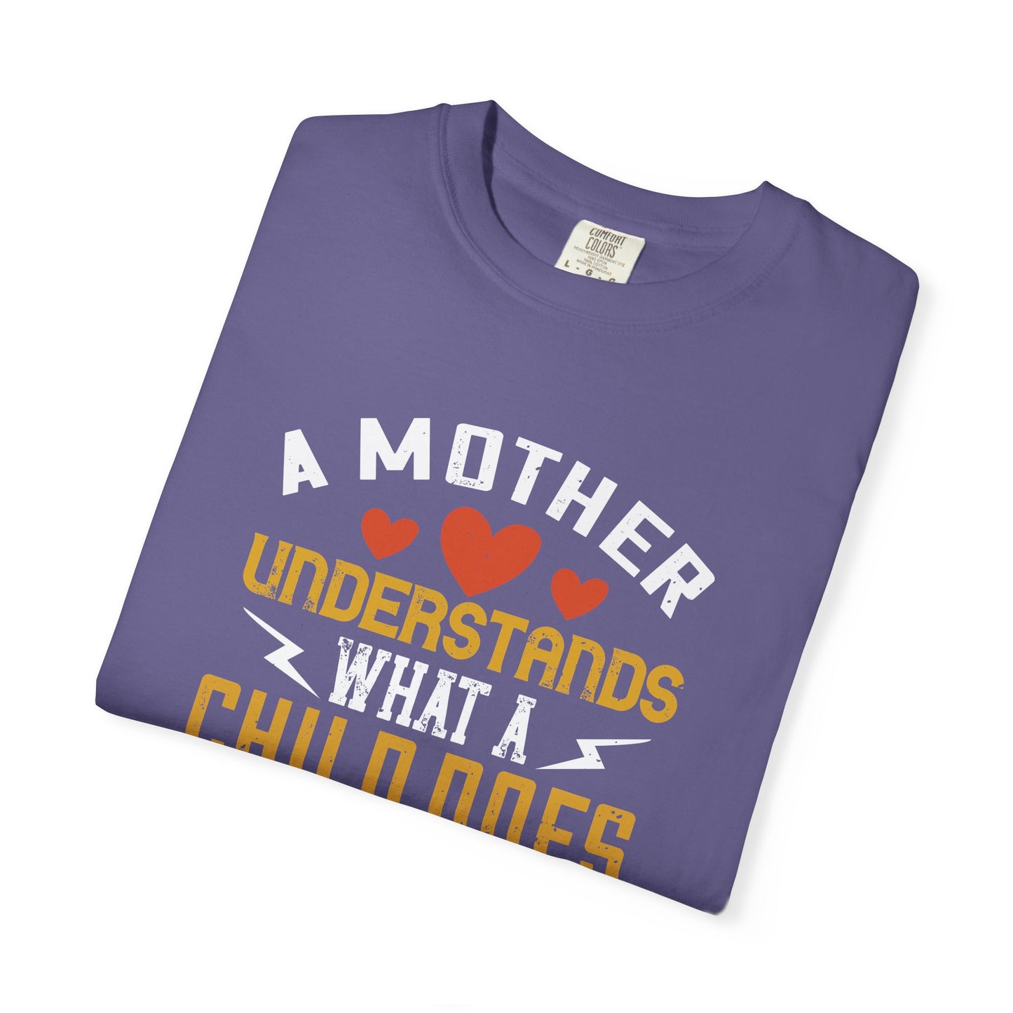 Mom T-shirt Mother Day Mama Tee Unisex Comfort Colors Garment-Dyed Cotton h56